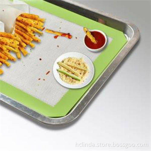 silicone fiber glass baking mat